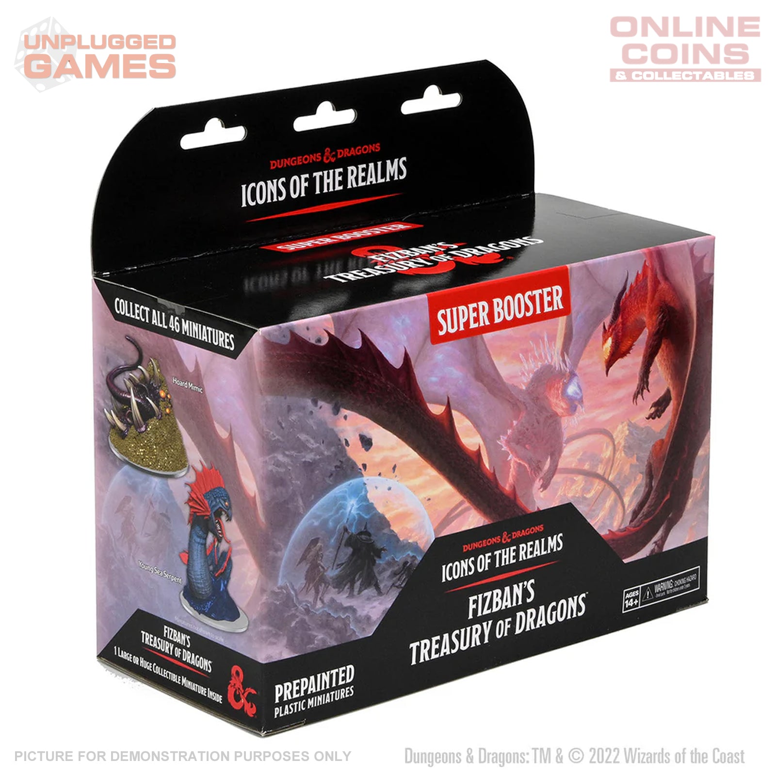 D&D Icons of the Realms Miniatures Fizban's Treasury of Dragons Set 22 - SUPER Booster